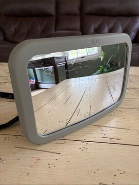 Britax Back Seat Baby Car Mirror, XL Clear View, Easily Adjusts, Shatterproof